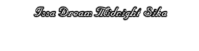 Issa Dream Midnight Sika